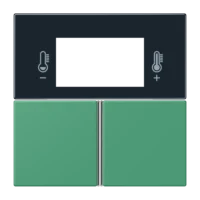 Jung LC4093TSA250 KNX Tastensatz für Komfortregler LC4320G