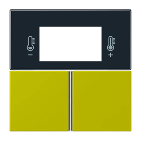 Jung Jung LC4093TSA249 KNX Tastensatz für Komfortregler LC4320F