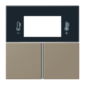 Jung Jung LC4093TSA242 KNX Tastensatz für Komfortregler LC32141