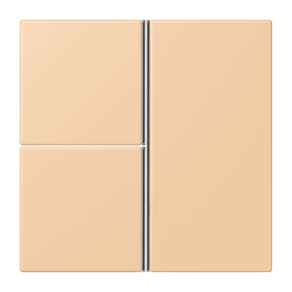 Jung Jung LC403TSA237 Tastensatz komplett 3-fach LC32122