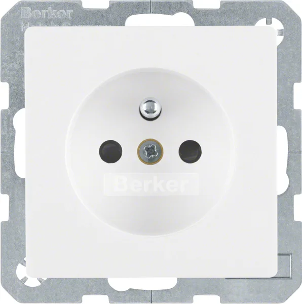 Berker Berker Steckdose mit Schutzkontakt Q.1 po 6768766089