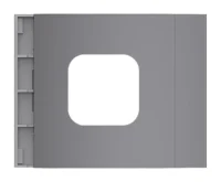 Bticino E52303S SFERA Leermodul für ekey-Fingerprint sLine Farbe:Allstreet