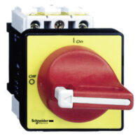 Schneider VCD1 NOT-AUS Hauptschalter D22,5mm 3-polig 690V 32A Griff rot abschl.