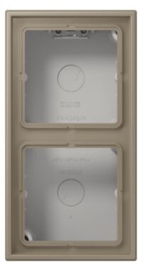 Jung LC 582 A 242 AP-Kappe 2-fach Duroplast lackiert Serie LS ombre naturelle