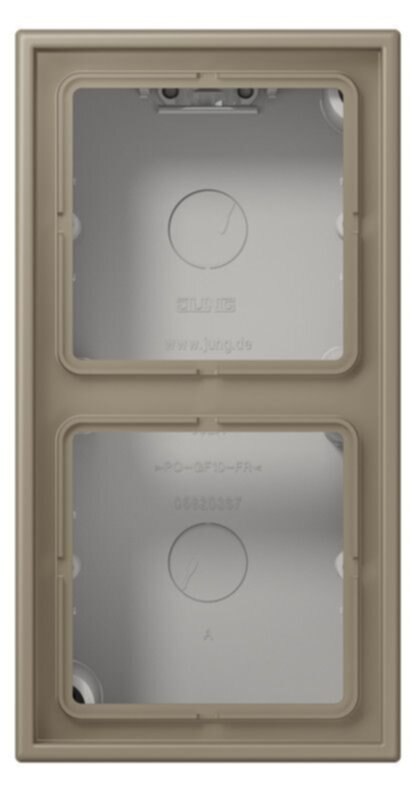 Jung Jung LC 582 A 242 AP-Kappe 2-fach Duroplast lackiert Serie LS ombre naturelle