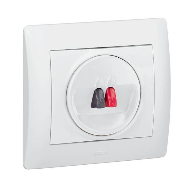 Legrand Legrand 771000 Abdeckung HIFI Lautsprecher 1-fach Galea ultraweiß