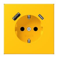 Jung LC1520-15CA263 SCHUKO-Steckdose mit USB Typ AC LC4320W