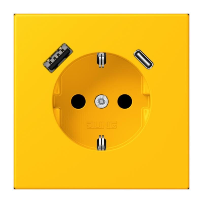 Jung Jung LC1520-15CA263 SCHUKO-Steckdose mit USB Typ AC LC4320W