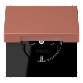 Jung Jung LC1520BFKL236 SCHUKO Steckdose mit Klappdeckel LC32121