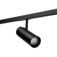 SG LEUCHTEN LED-Schienenstrahler 13W dimmbar Zip Tube Mini 320606 Konverter 1LED schwarz weiß schwarz