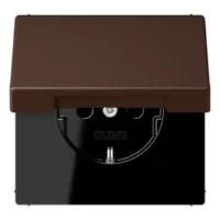 Jung LC1520BFKIKL239 SCHUKO SteckdoseKI mit Klappdeckel LC32130