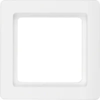 Bild vom Produkt: Berker Rahmen polarweiss, samt 1-fach 10116089