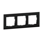 Legrand 766113 SEANO Natura 3-fach Rahmen aus Echtmaterial Farbausführung Black