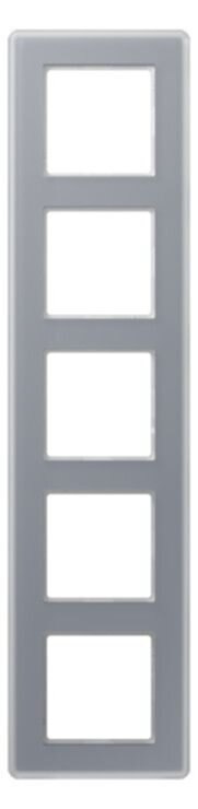 Jung AV585GLMKG Glasrahmen 5f senkr.eu.waager.e Montage Glas A VIVA kr