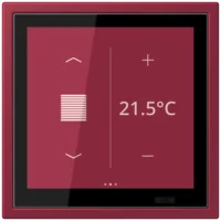 Jung LCZ 459 BFD1S255 KNX Raumcontroller LS TOUCH NaV le rubis