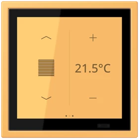 Jung Jung LCZ 459 BFD1S254 KNX Raumcontroller LS TOUCH NaV ocre jaune clair