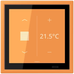 Jung Jung LCZ 459 BFD1S225 KNX Raumcontroller LS TOUCH NaV orange clair