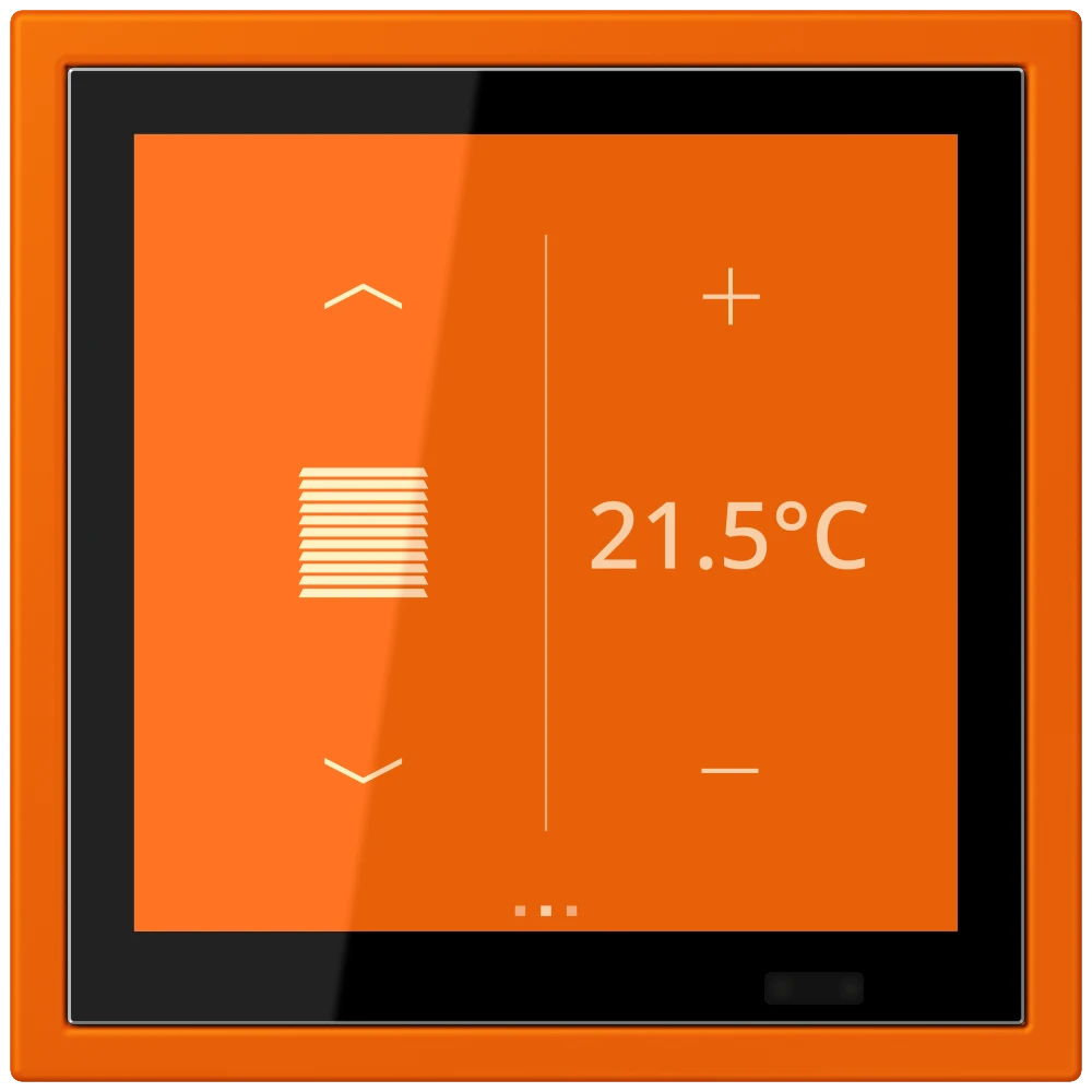 Jung Jung LCZ 459 BFD1S224 KNX Raumcontroller LS TOUCH NaV orange