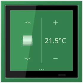 Jung Jung LCZ 459 BFD1S219 KNX Raumcontroller LS TOUCH NaV vertikal foncé