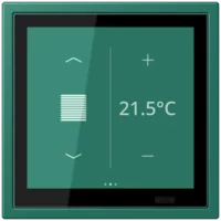 Jung LCZ 459 BFD1S216 KNX Raumcontroller LS TOUCH NaV vertikal anglais