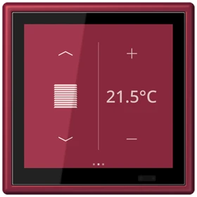 Jung Jung LC 459 D1 S255 KNX Raumcontroller LS TOUCH Serie LS le rubis