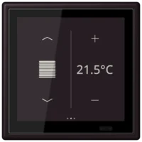 Jung LC 459 D1 S248 KNX Raumcontroller LS TOUCH Serie LS noir d'ivoire