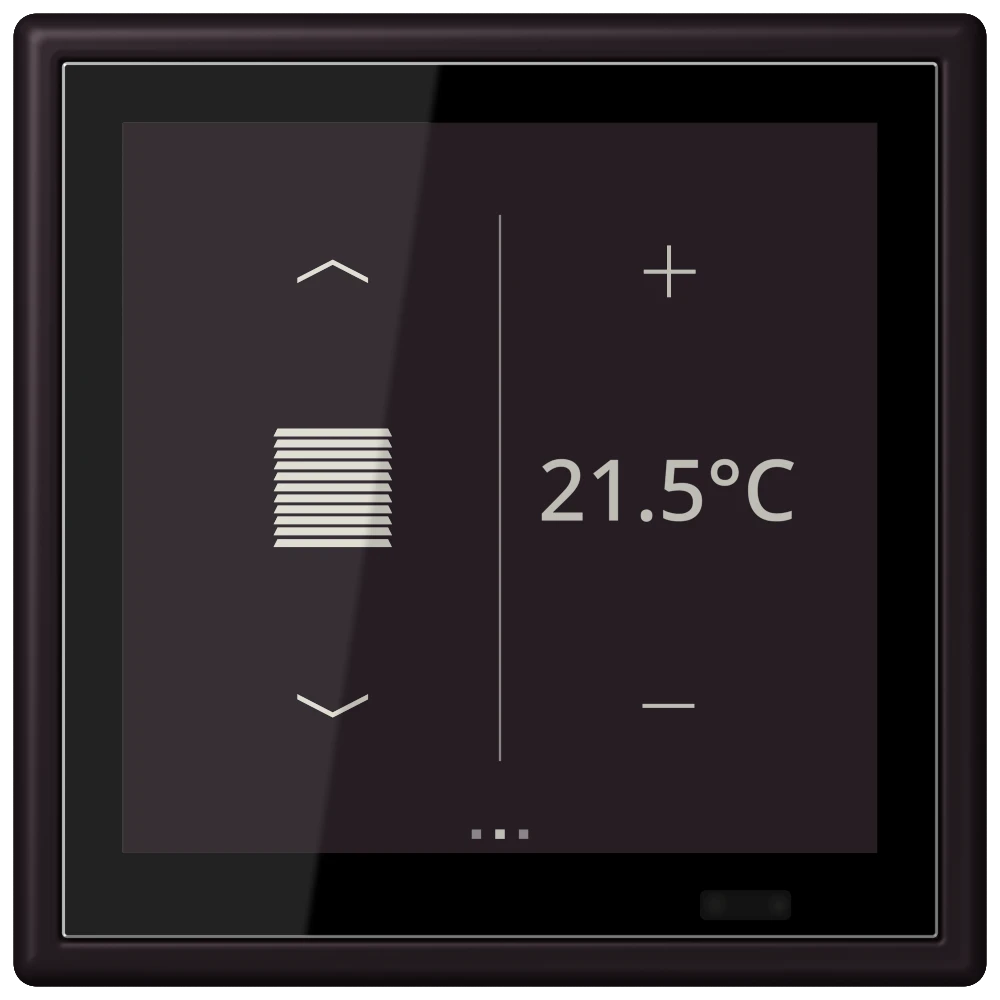 Jung Jung LC 459 D1 S248 KNX Raumcontroller LS TOUCH Serie LS noir d'ivoire