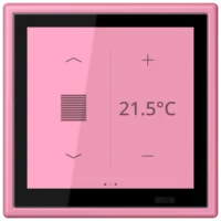 Jung LC 459 D1 S246 KNX Raumcontroller LS TOUCH Serie LS rose vif