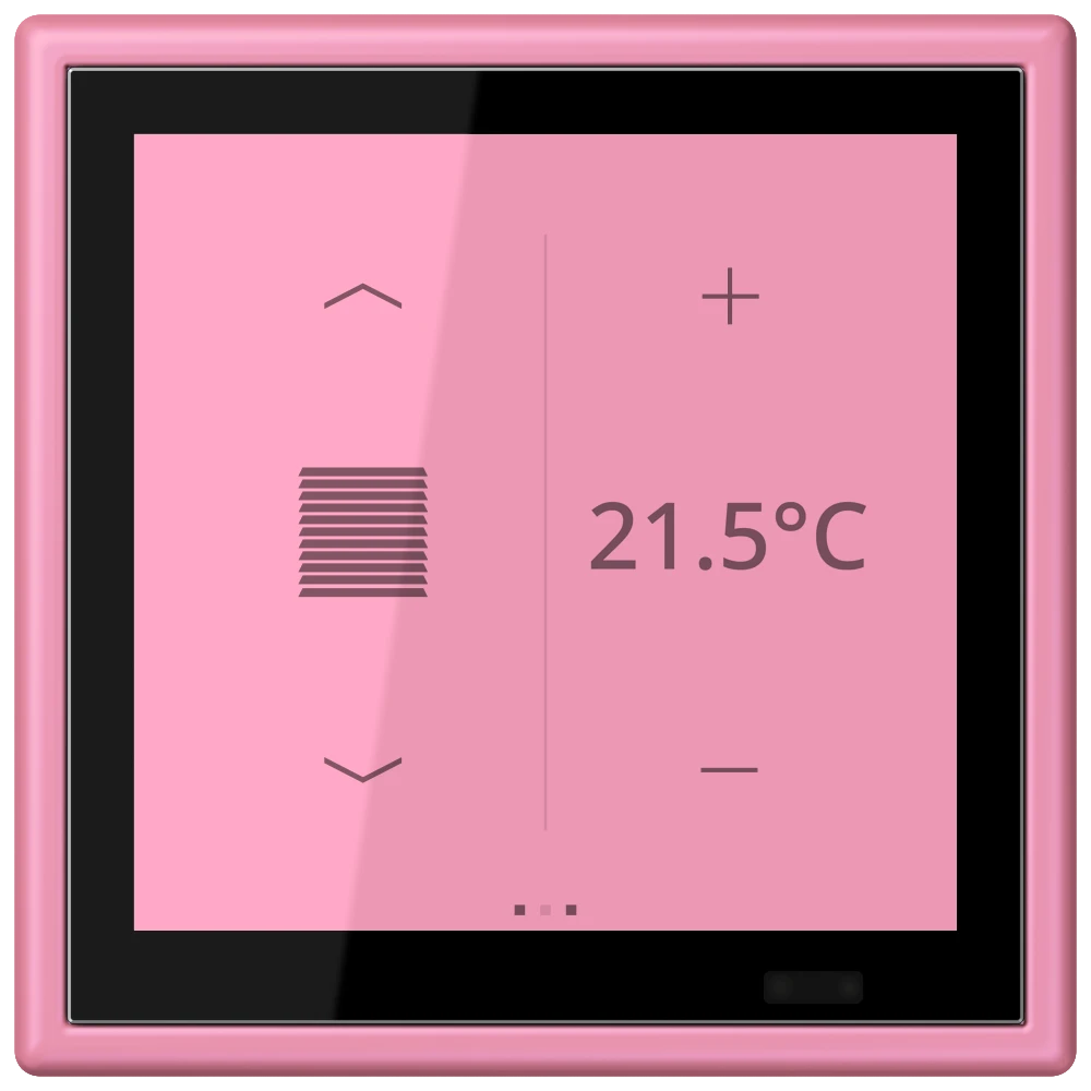 Jung Jung LC 459 D1 S246 KNX Raumcontroller LS TOUCH Serie LS rose vif