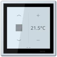 Jung LC 459 D1 S209 KNX Raumcontroller LS TOUCH Serie LS outremer pale