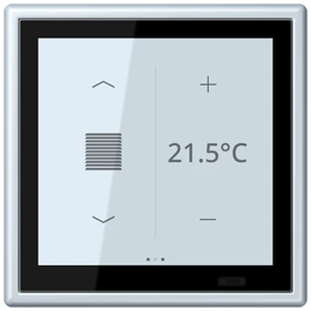 Jung Jung LC 459 D1 S209 KNX Raumcontroller LS TOUCH Serie LS outremer pale