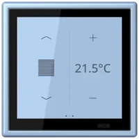 Jung LC 459 D1 S207 KNX Raumcontroller LS TOUCH Serie LS outremer moyen