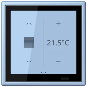 Jung Jung LC 459 D1 S207 KNX Raumcontroller LS TOUCH Serie LS outremer moyen