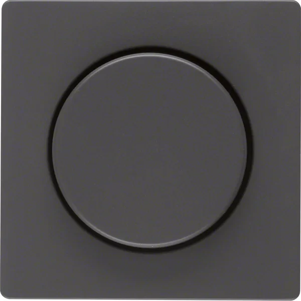 Berker Berker Zentralstück anthrazit/sa für Drehdimmer 11376086