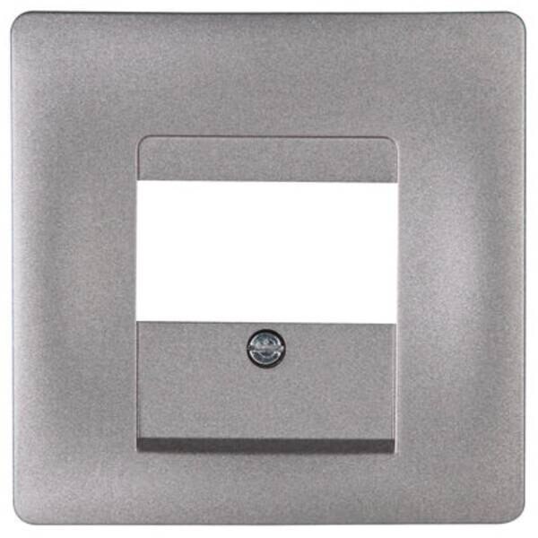 Kopp Kopp 328243187 TAE-Abdeckung f.1-3 AnschlussM2,5x12mm VENEDIG platin