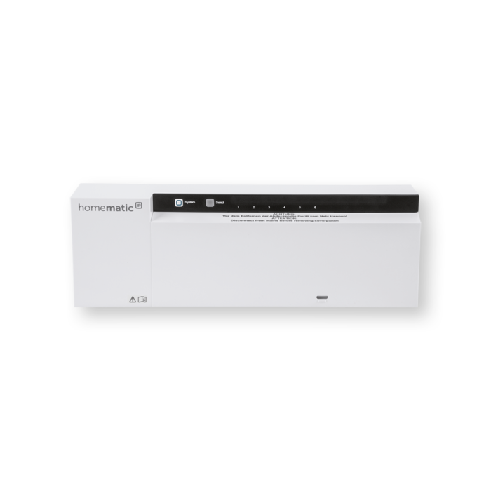 Homematic IP Wired Smart Home Fußbodenheizungsaktor HmIPW-FAL230-C10 – 10-fach, 230 V – Produktbild 2 (Hersteller)