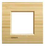 BTicino LNA4802LBA LivingLight Abdeckrahmen 1-fach 2M Bambus