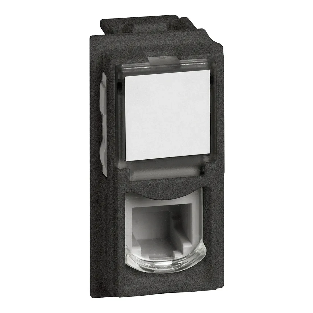 Legrand BTicino KG4258RJ11 LivingNow 1M Telefondose RJ11 in Farbausführung Black