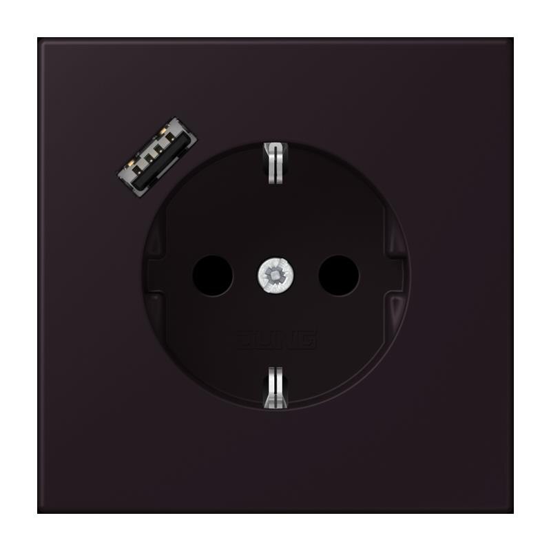 Jung Jung LC1520-18A248 SCHUKO-Steckdose mit USB Typ A LC4320E