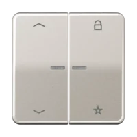 Jung FM CD 1701 P PT eNet Funk-Steuertaste Symbole Pfeile