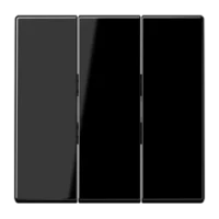 Jung LS993BFSW Wippe f.3-fach Schalter schwarz