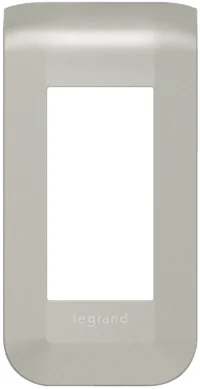 Legrand 079301L Rahmen 1-modulig horizontal Mosaic Aluminium
