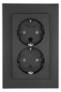 Kopp 940215003 HK07-Schutzkontakt-Steckdose 2-fach