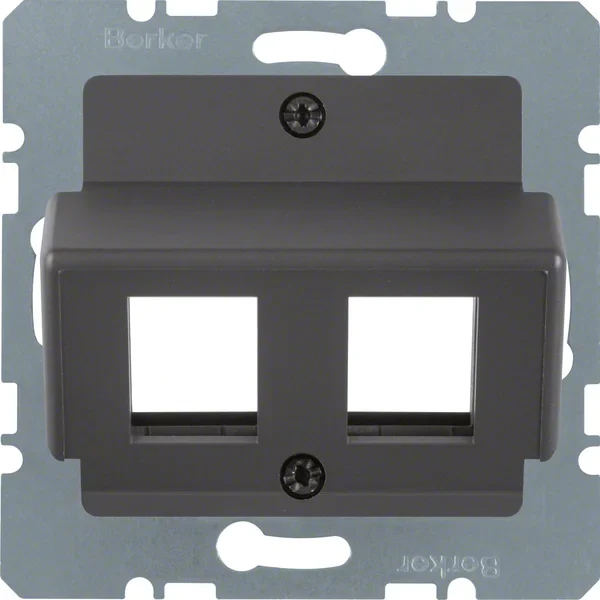 Berker Berker Zentralplatte Jacks ZPS anthrazit 14641606