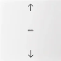 Berker Abdeckung Tastsensor-Modul 1-fach polarweiß 80961289
