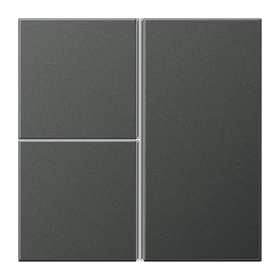Jung Jung AL2403TSAAN Tastensatz 3-fach kpl LS/FD-design Aluminium anthrazit