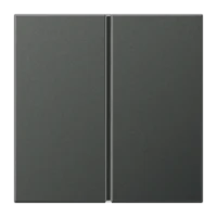 Jung AL2401TSAAN Tastensatz 1-fach kpl LS/FD-design Aluminium anthrazit