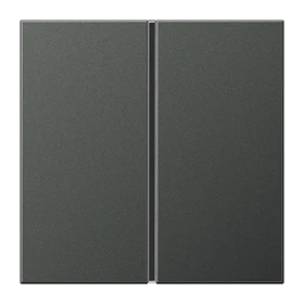 Jung Jung AL2401TSAAN Tastensatz 1-fach kpl LS/FD-design Aluminium anthrazit