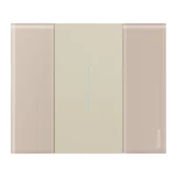 BTicino KA4802DM LivingNow Abdeckrahmen 2-modulig in der Farbausführung Aura