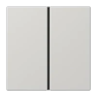 Jung LS401TSALG Tastensatz 1-fach kpl LS/FD-design lichtgrau